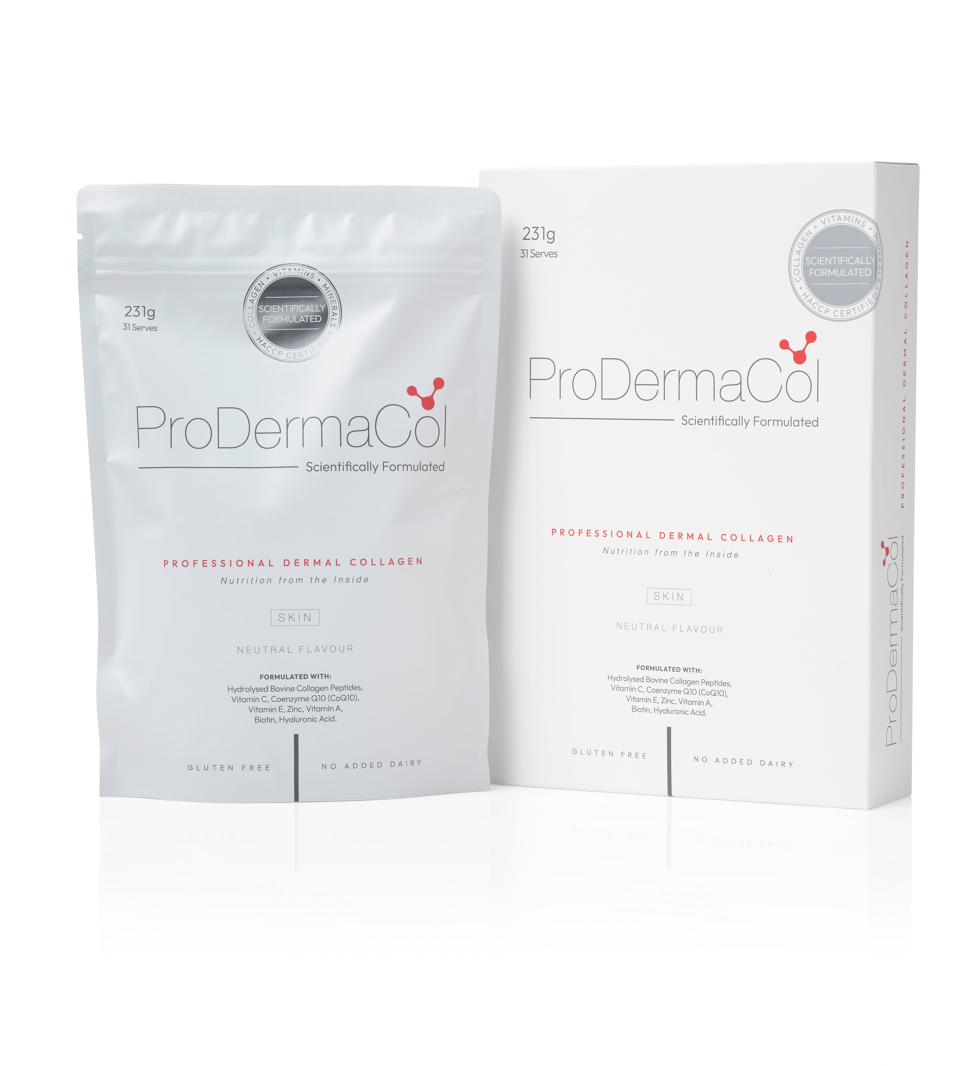 ProDermaCol® Skin 231g Neutral Flavour *6 Retail Units